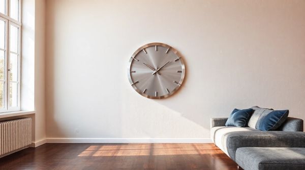 Découvrez pourquoi une horloge moderne modernise votre déco