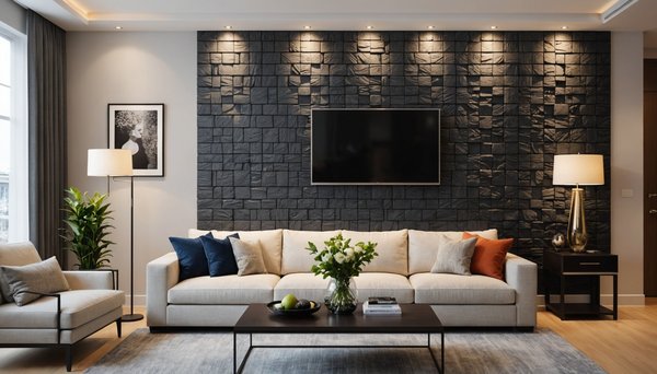 Panneau mural décoratif salon : transformez votre espace facilement